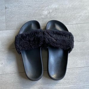 Fenty Black Slides